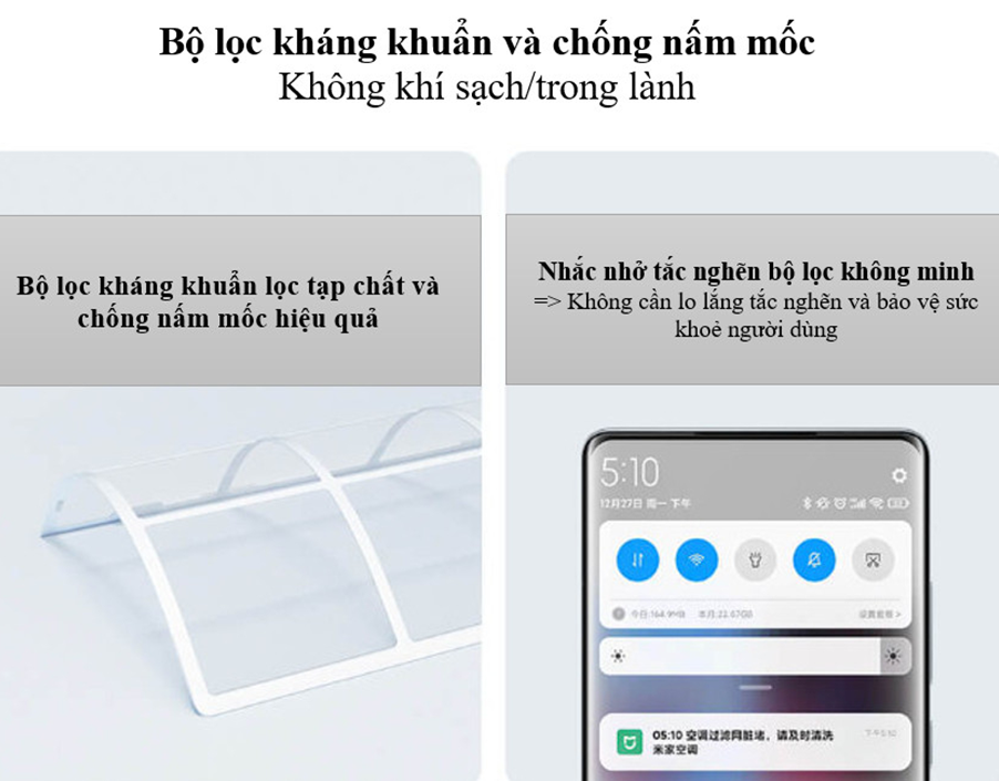 Điều Hòa Xiaomi Mijia Inverter 26GW/C2A5 1HP 9.000BTU Điều Hòa Xiaomi Mijia Inverter 26GW/C2A5 1HP 9.000BTU