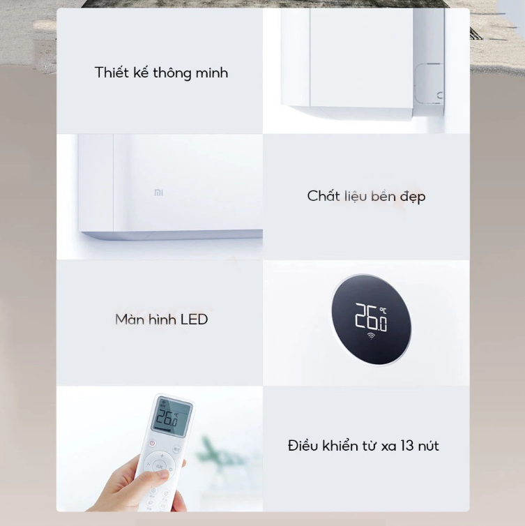 Điều Hòa 2 Chiều Xiaomi Mijia Inverter N1A3 1HP 9.000BTU Điều Hòa 2 Chiều Xiaomi Mijia Inverter N1A3 1HP 9.000BTU