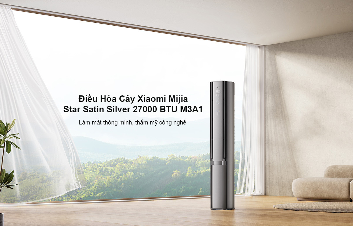 Điều Hòa Cây 2 Chiều Xiaomi Mijia Inverter M3A1 3HP 27.000BTU Điều Hòa Cây 2 Chiều Xiaomi Mijia Inverter M3A1 3HP 27.000BTU