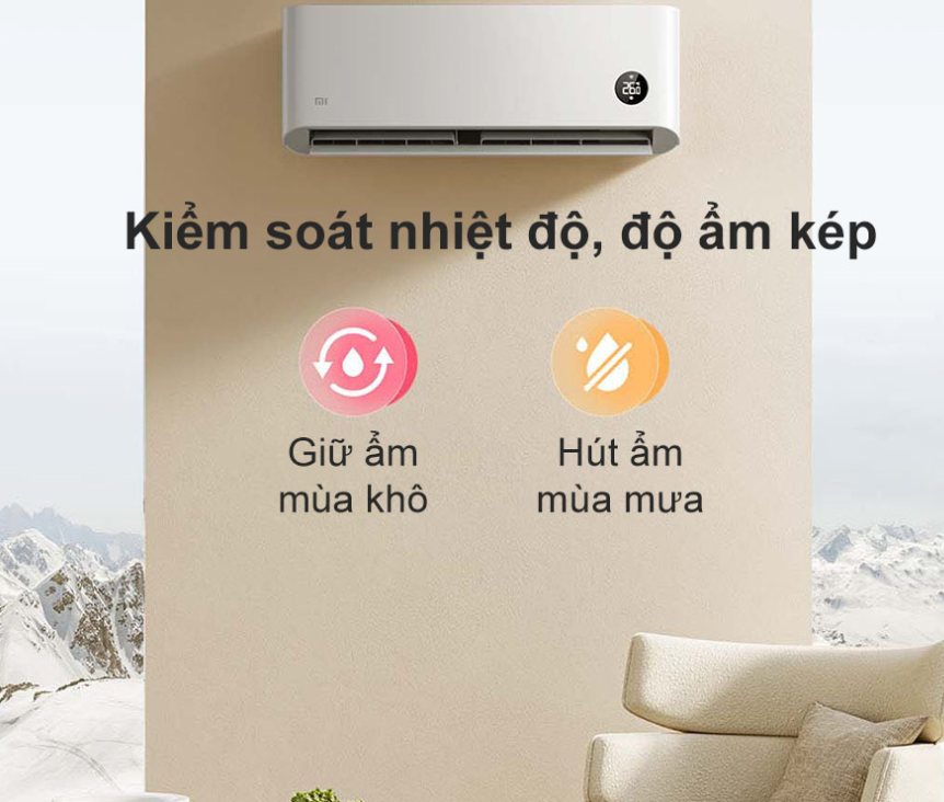 Điều Hòa 2 Chiều Xiaomi Mijia Inverter N1A1 1.5HP 12.000BTU Điều Hòa 2 Chiều Xiaomi Mijia Inverter N1A1 1.5HP 12.000BTU