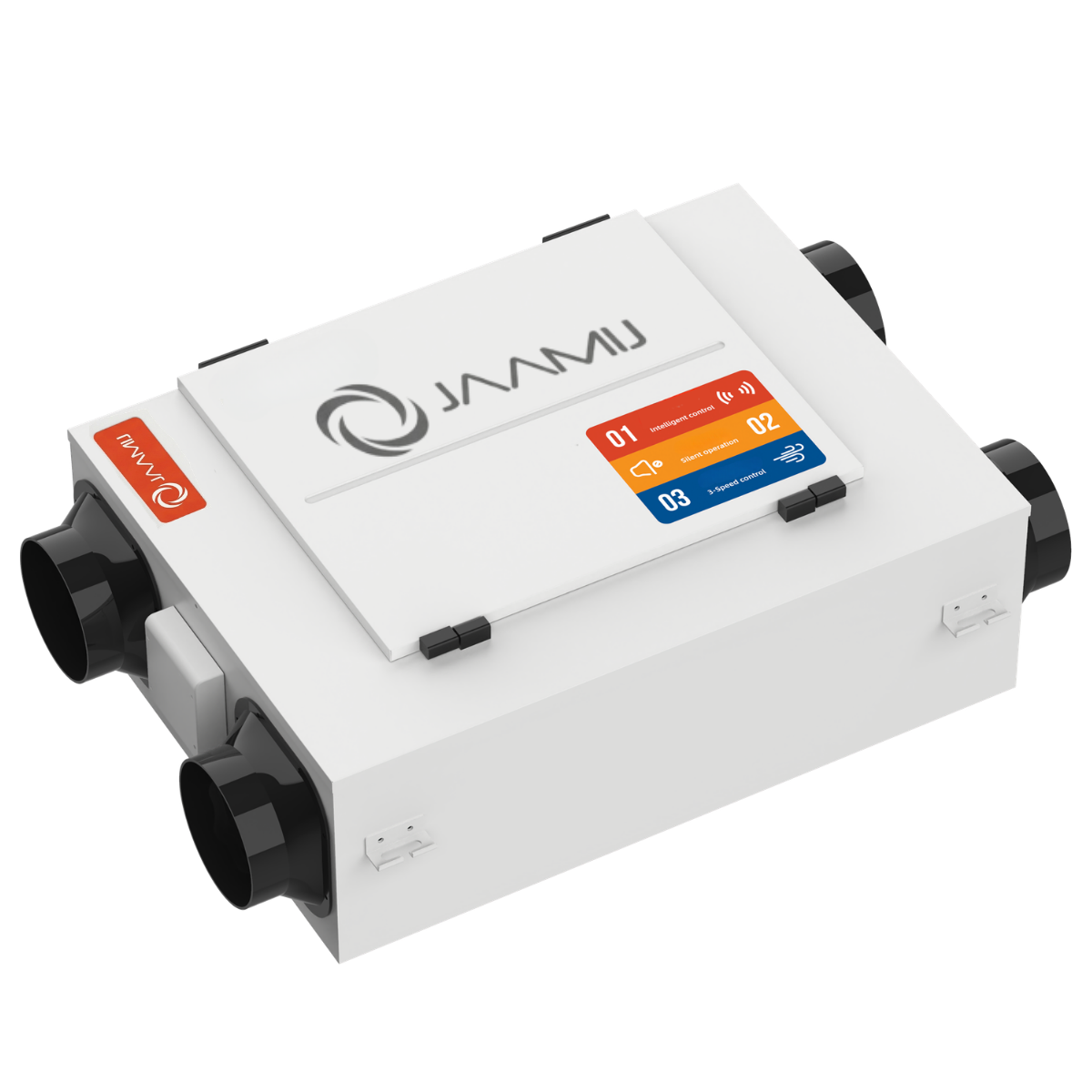 Máy Cấp Khí Tươi 2 Chiều JaamiJ ERV-485D Pro – Tích Hợp AI, Khử Khuẩn Plasma & App Xiaomi Máy Cấp Khí Tươi 2 Chiều JaamiJ ERV-485D Pro – Tích Hợp AI, Khử Khuẩn Plasma & App Xiaomi