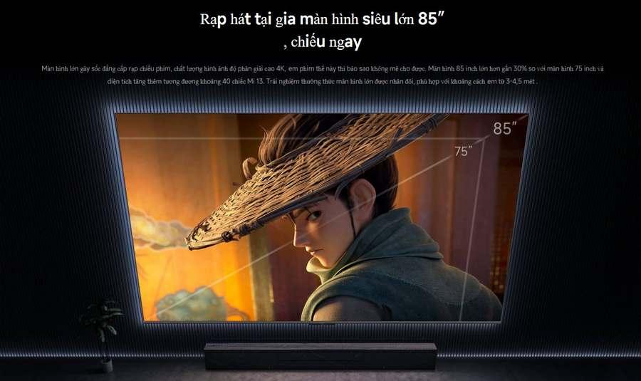 Tivi Xiaomi Redmi MAX 85inch 2024 – 120Hz Tivi Xiaomi Redmi MAX 85inch 2024 – 120Hz