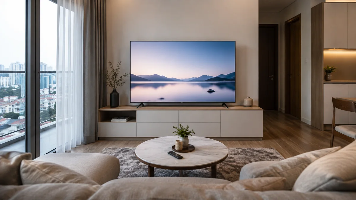 Chọn kích thước tivi Xiaomi phù hợp căn hộ chung cư