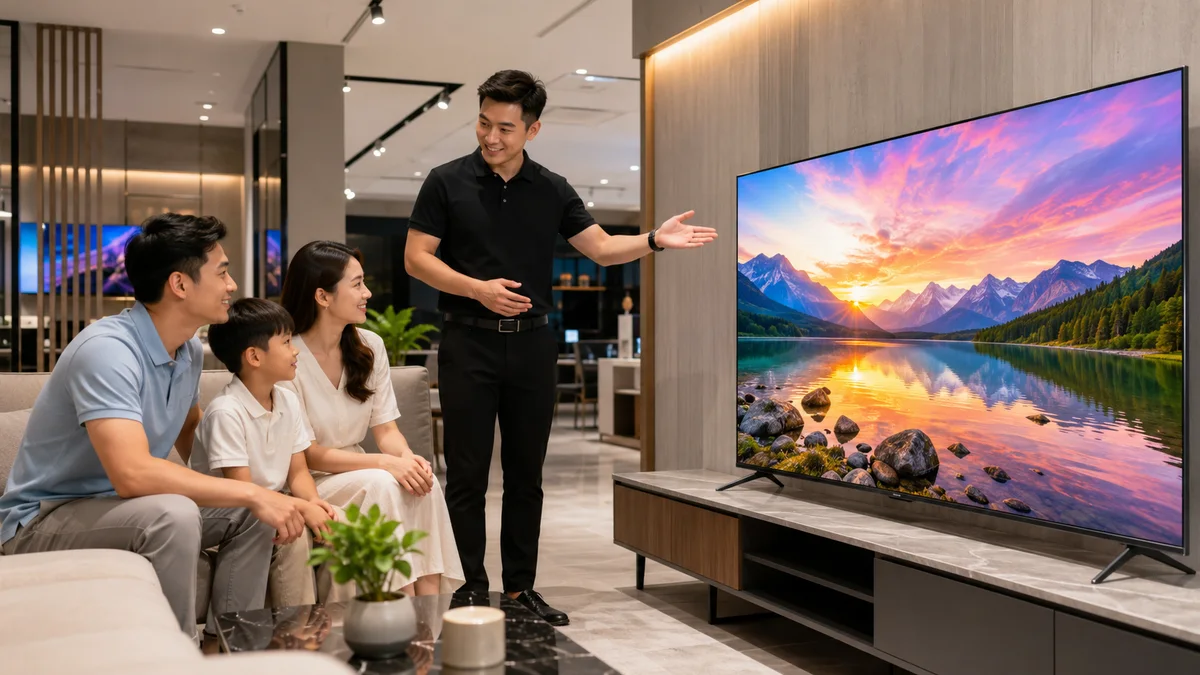 Chọn tivi Xiaomi QLED phù hợp cho gia đình