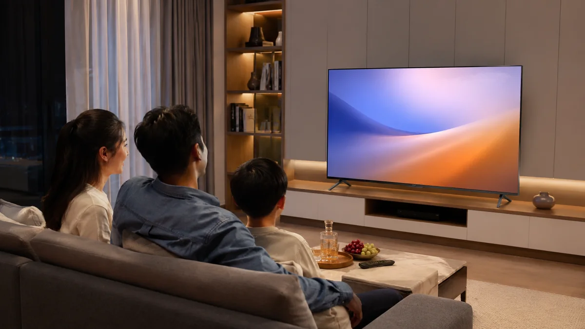 Gia đình chọn tivi Xiaomi phù hợp để xem phim tại nhà