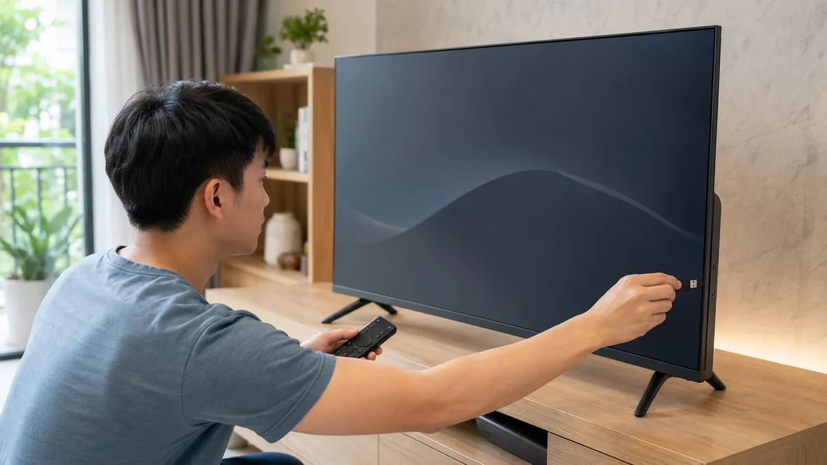 Format USB đúng định dạng để dùng với tivi Xiaomi
