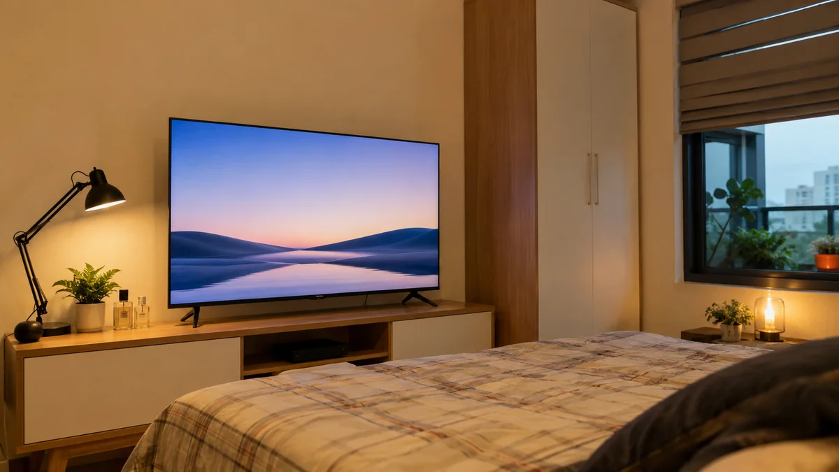 Khoảng cách xem phù hợp cho tivi Xiaomi 43 inch