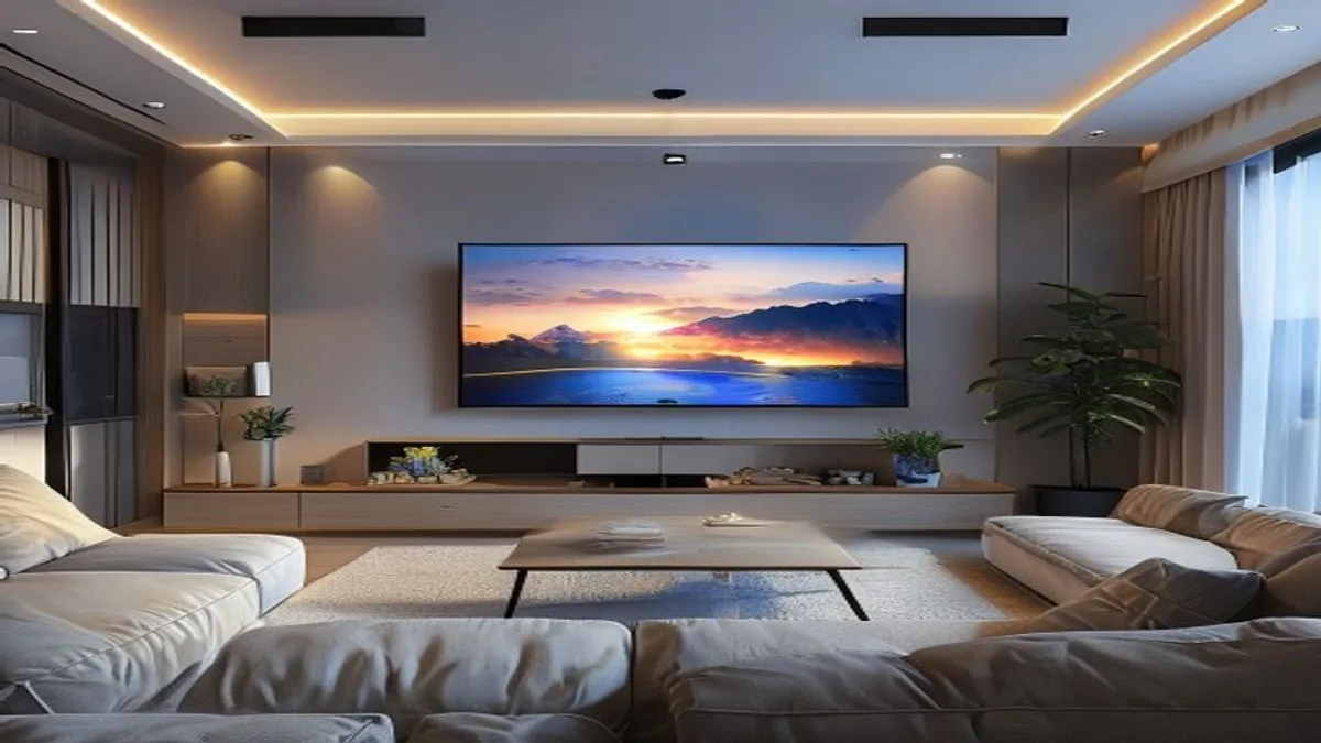 Khoảng cách xem phù hợp khi dùng tivi Xiaomi 75 inch