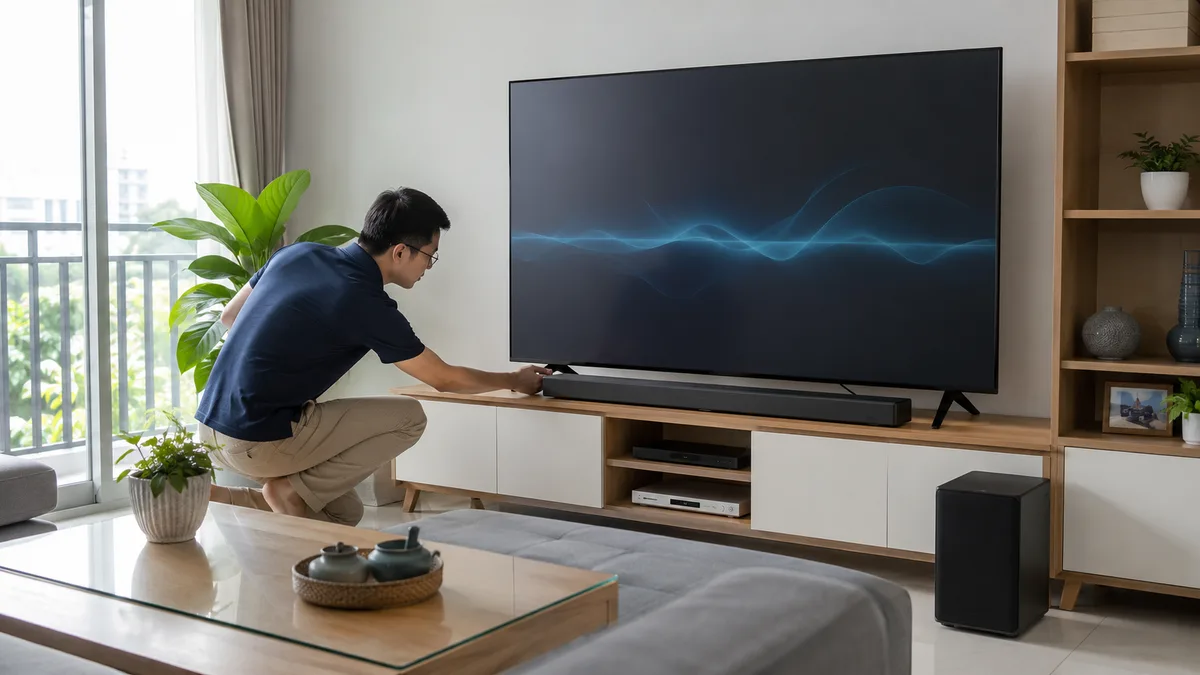 Kiểm tra loa ngoài khi tivi Xiaomi bị mất tiếng
