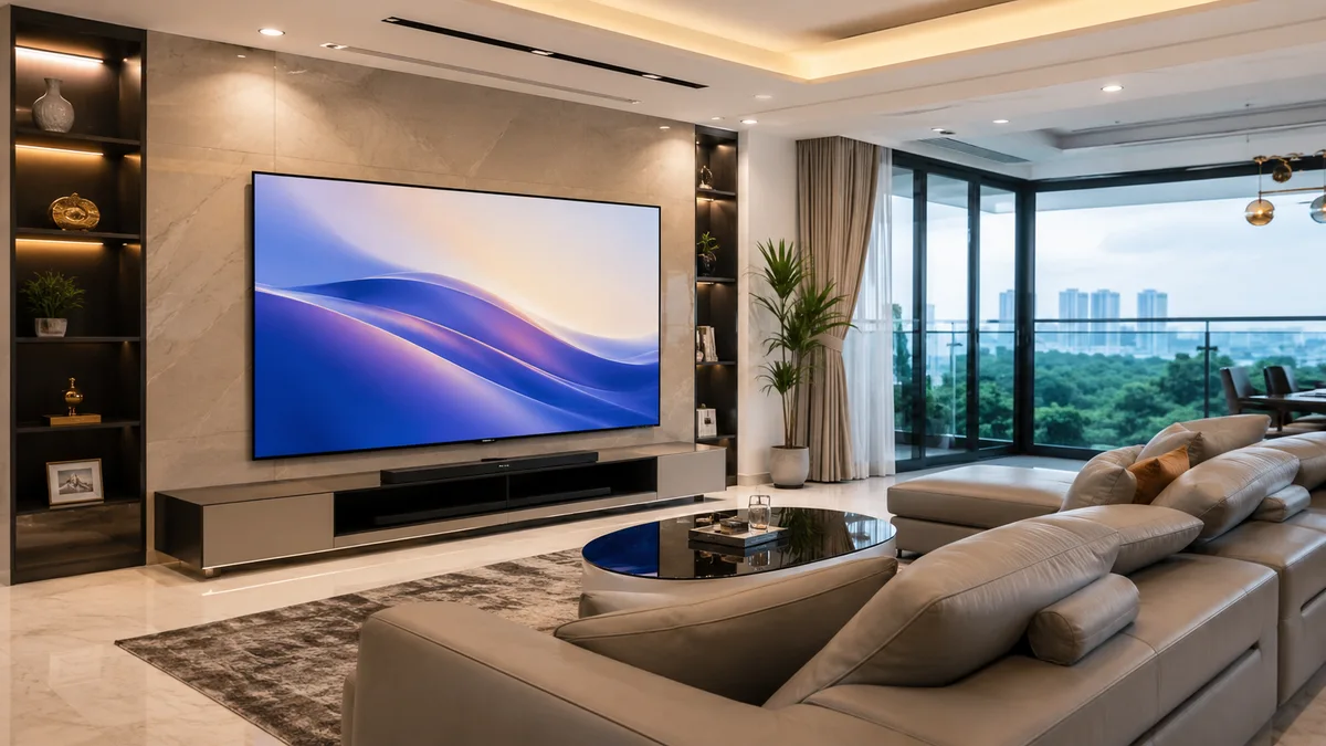 Tivi Xiaomi 85 inch phù hợp phòng khách rộng và trải nghiệm màn hình lớn
