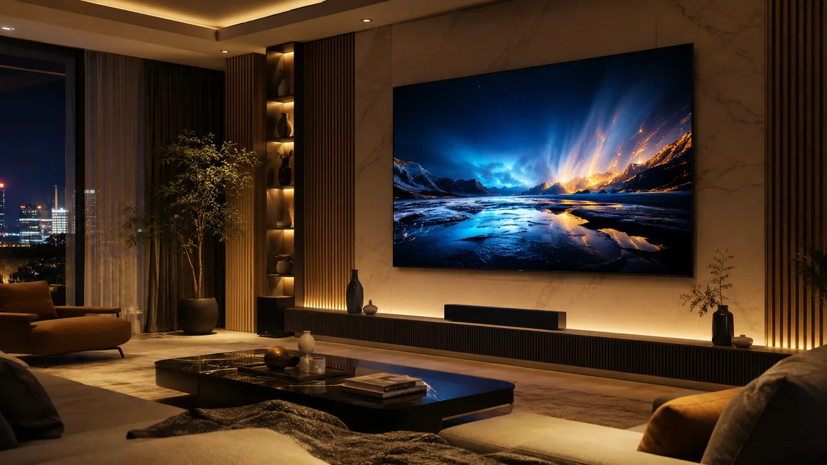 Tivi Xiaomi A Pro QLED cho phòng khách gia đình