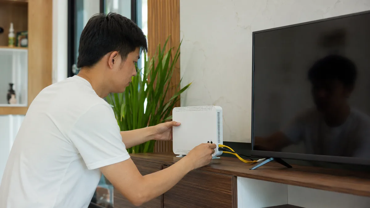 Tivi Xiaomi không tải được ứng dụng