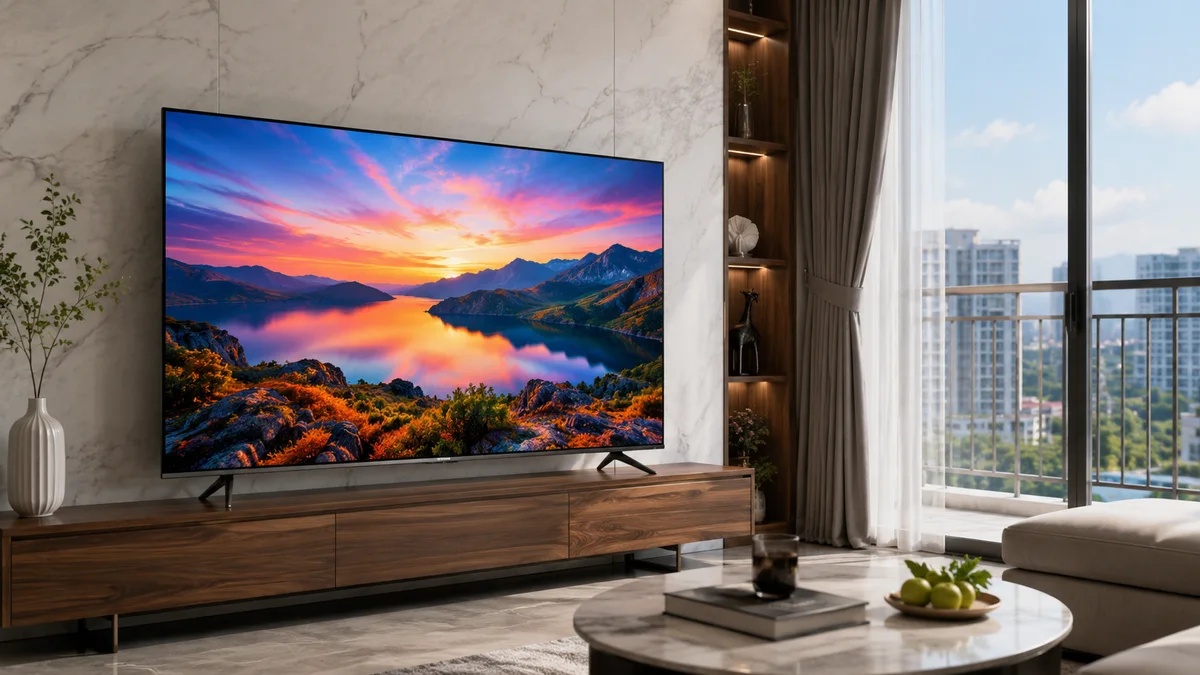 Tivi Xiaomi QLED là gì trong phòng khách hiện đại