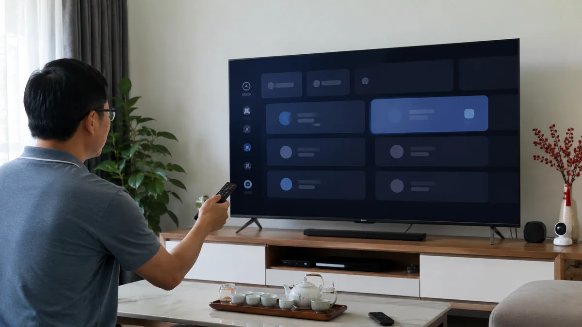 Xóa cache ứng dụng trên tivi Xiaomi để giảm giật lag