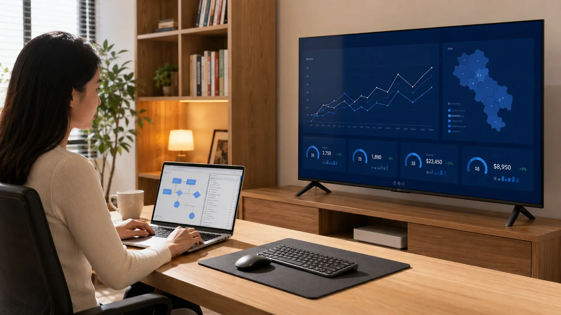 Chế độ Extend trên tivi Xiaomi làm màn hình phụ