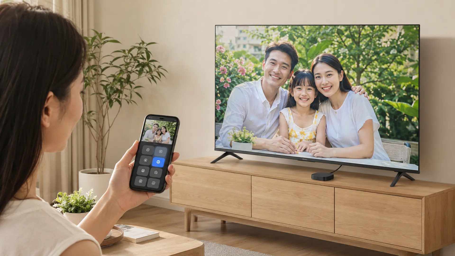 Chiếu màn hình iPhone lên tivi Xiaomi