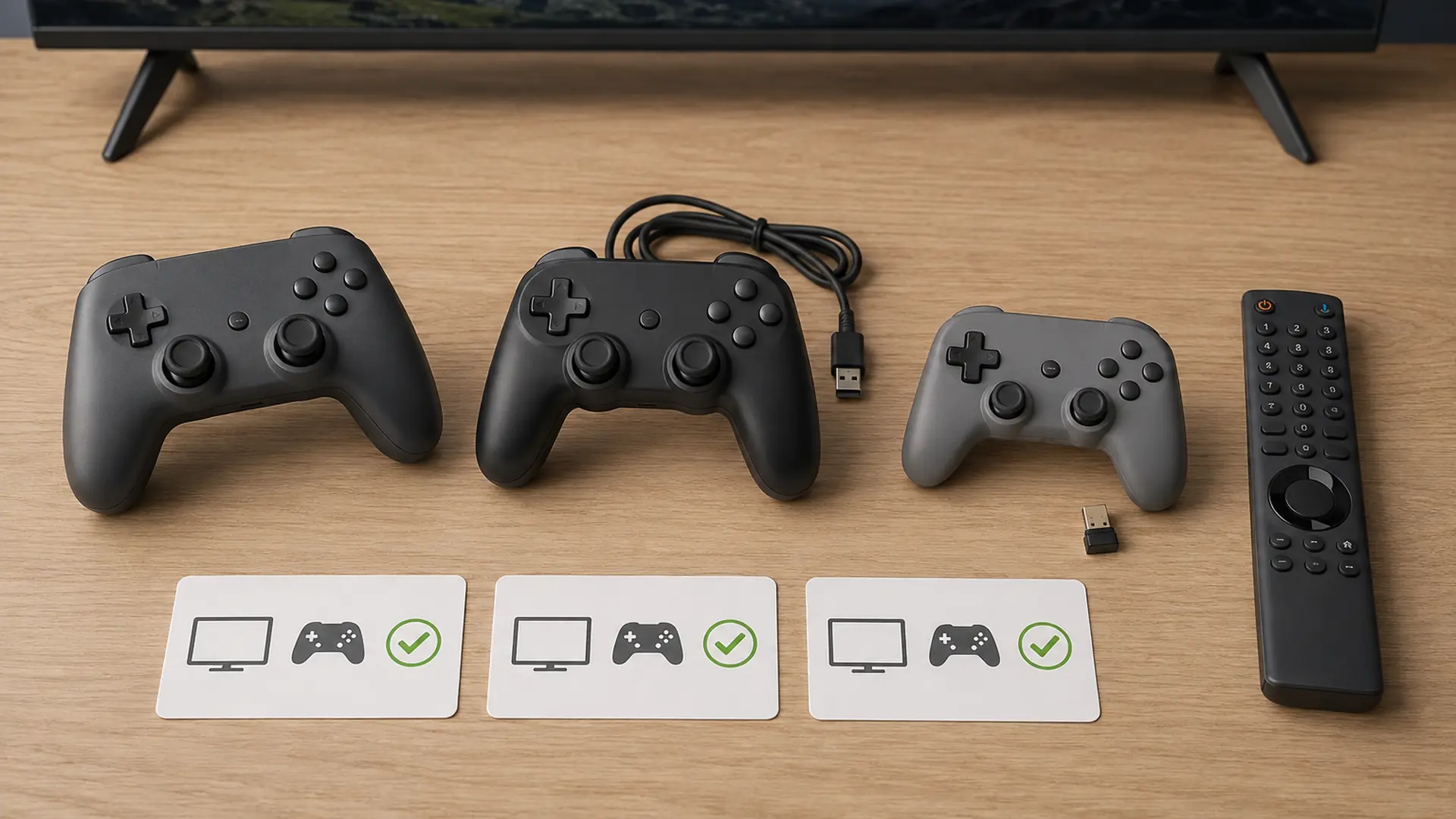 Chọn tay cầm chơi game phù hợp cho tivi Xiaomi Android TV