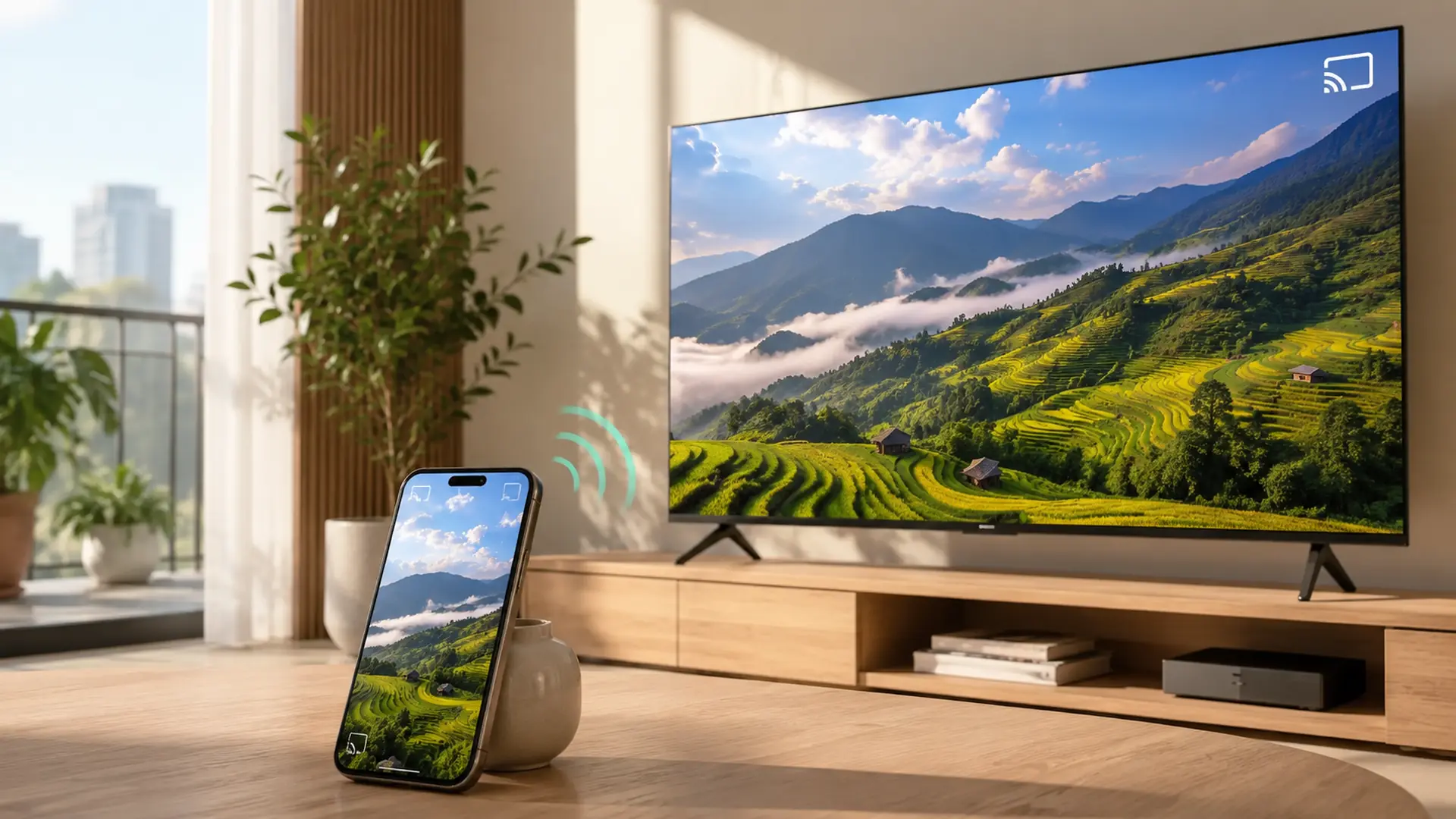 Chromecast built-in trên tivi Xiaomi