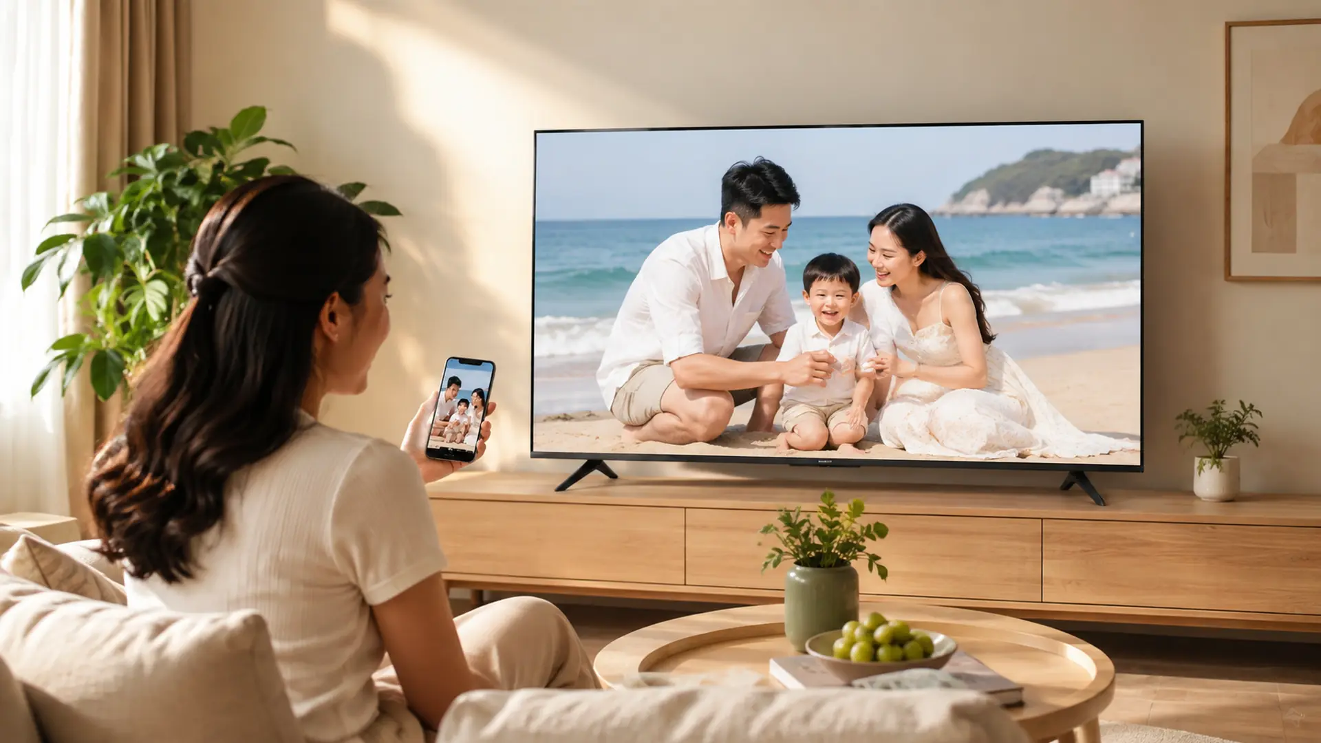 Kết nối iPhone với tivi Xiaomi