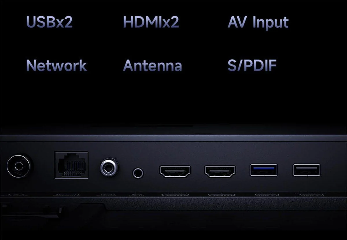 Cổng kết nối Tivi Xiaomi A Pro 43 nội địa 2026