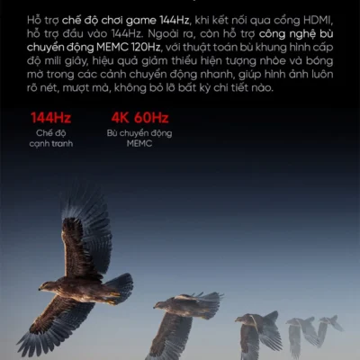 Màn hình 4K 144Hz Tivi Xiaomi Max 85 nội địa 2026