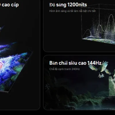 Màn hình 4K 240Hz Tivi Xiaomi S85 Mini LED nội địa 2026