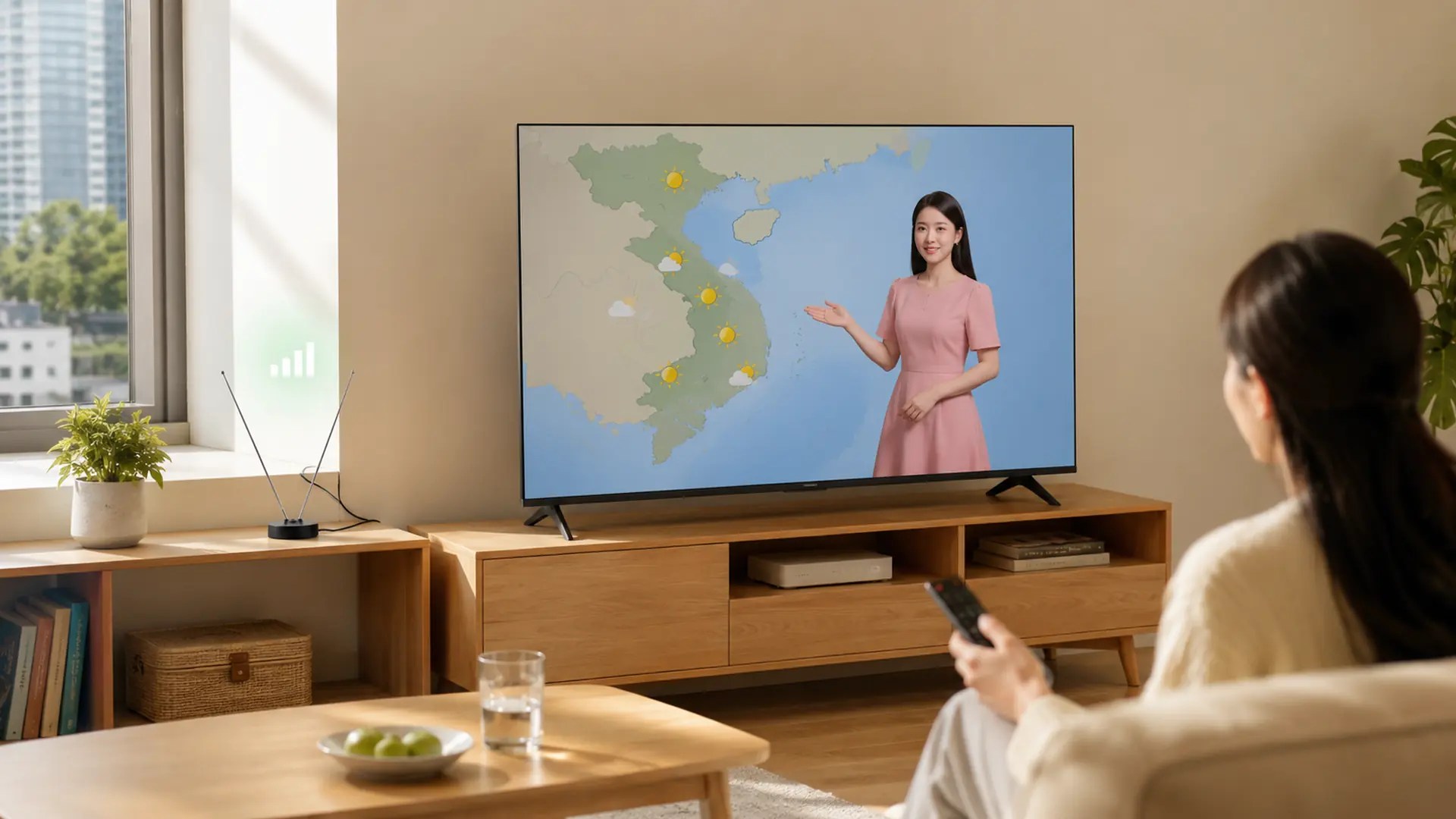 Tivi Xiaomi xem truyền hình mặt đất qua anten