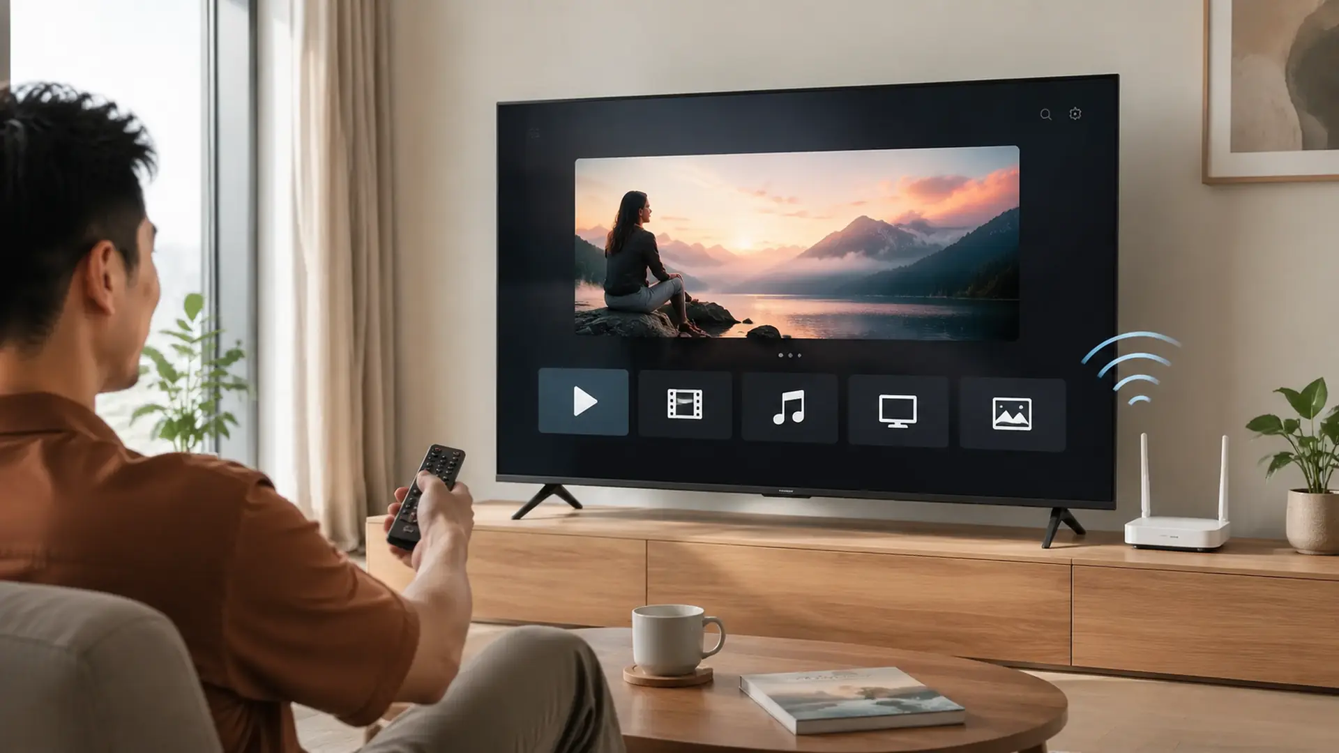 Tivi Xiaomi xem YouTube và ứng dụng online không cần anten