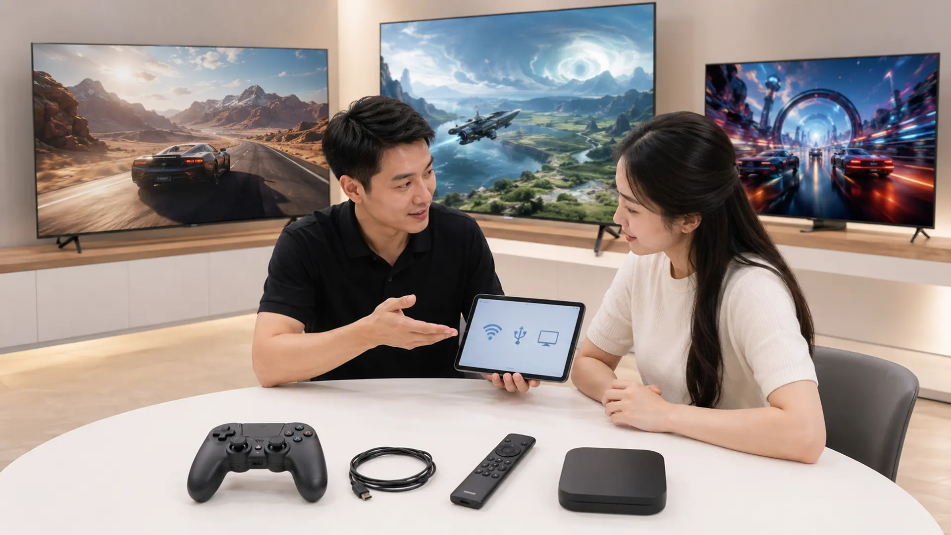 Tư vấn chọn tivi Xiaomi và tay cầm chơi game phù hợp