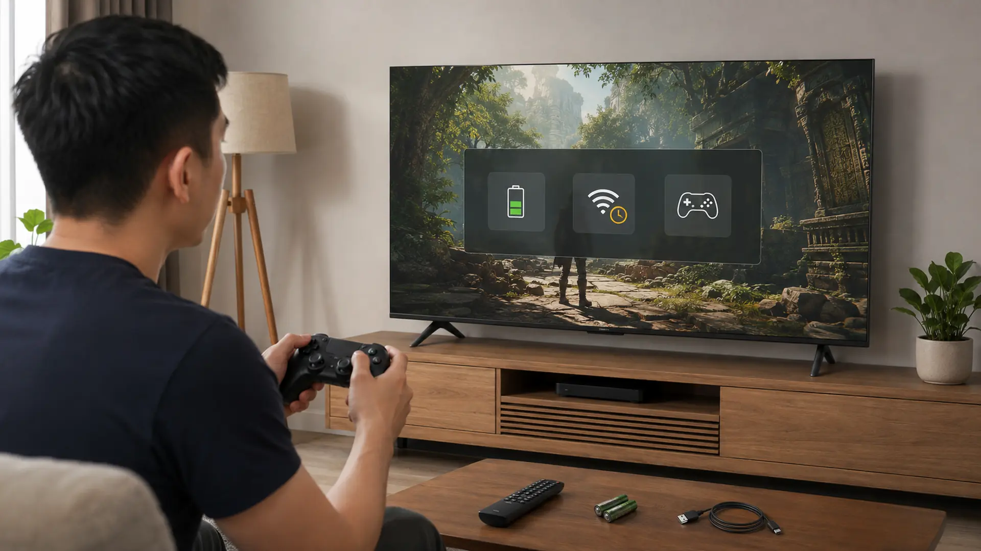 Xử lý lỗi tay cầm chơi game bị trễ trên tivi Xiaomi