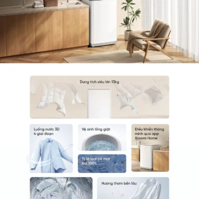 Máy giặt lồng đứng Xiaomi Mijia Top Load Washer 13kg
