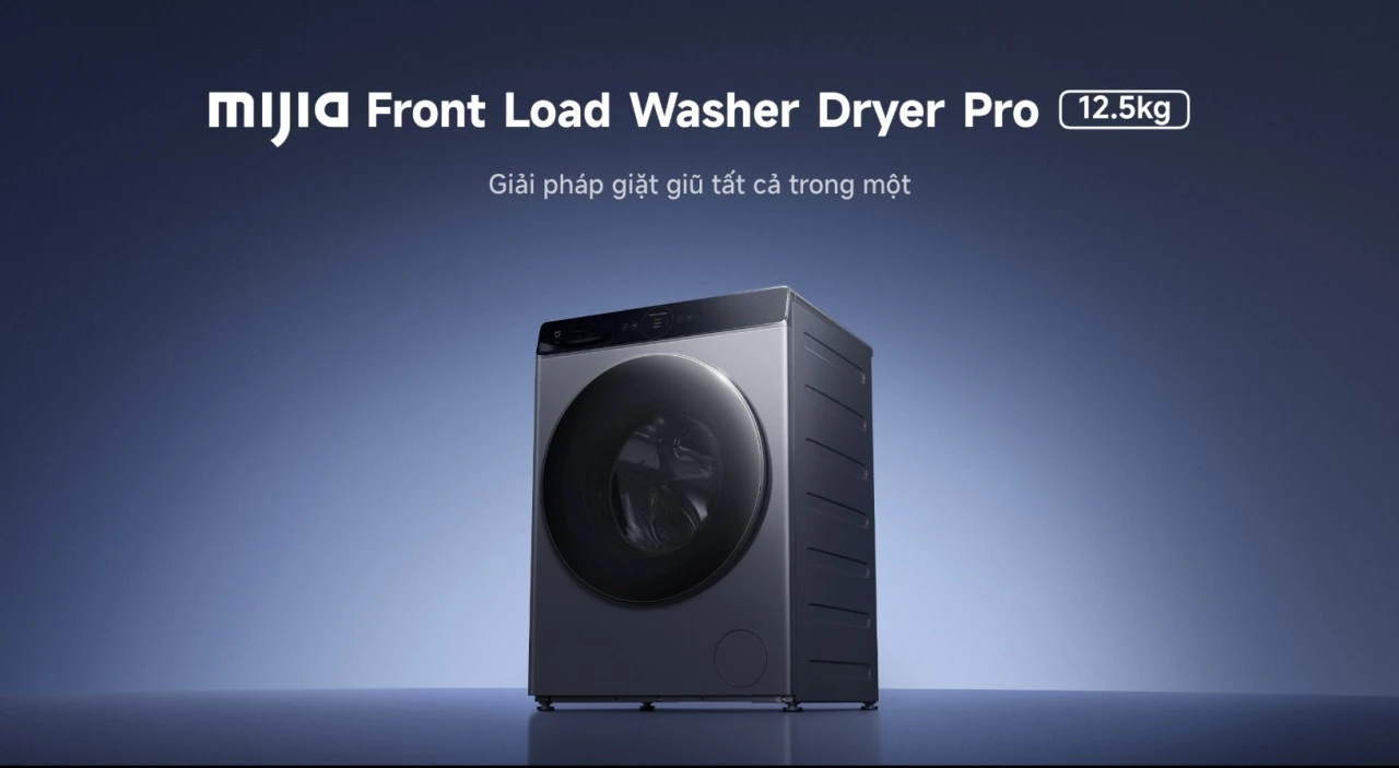 Máy giặt sấy Xiaomi Mijia Giặt 12.5kg, Sấy 8.0kg