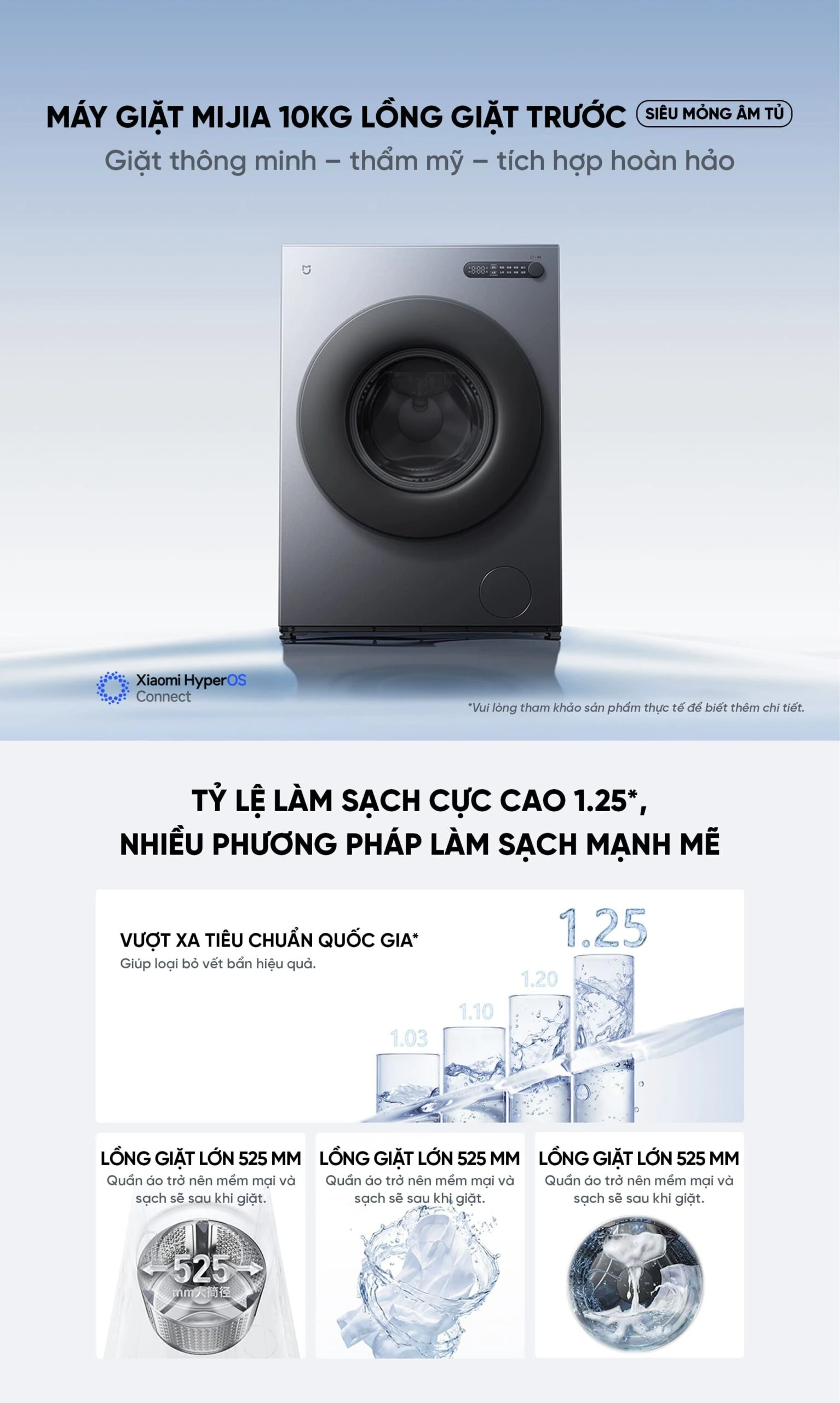 Máy giặt Xiaomi Mijia Giặt 10kg