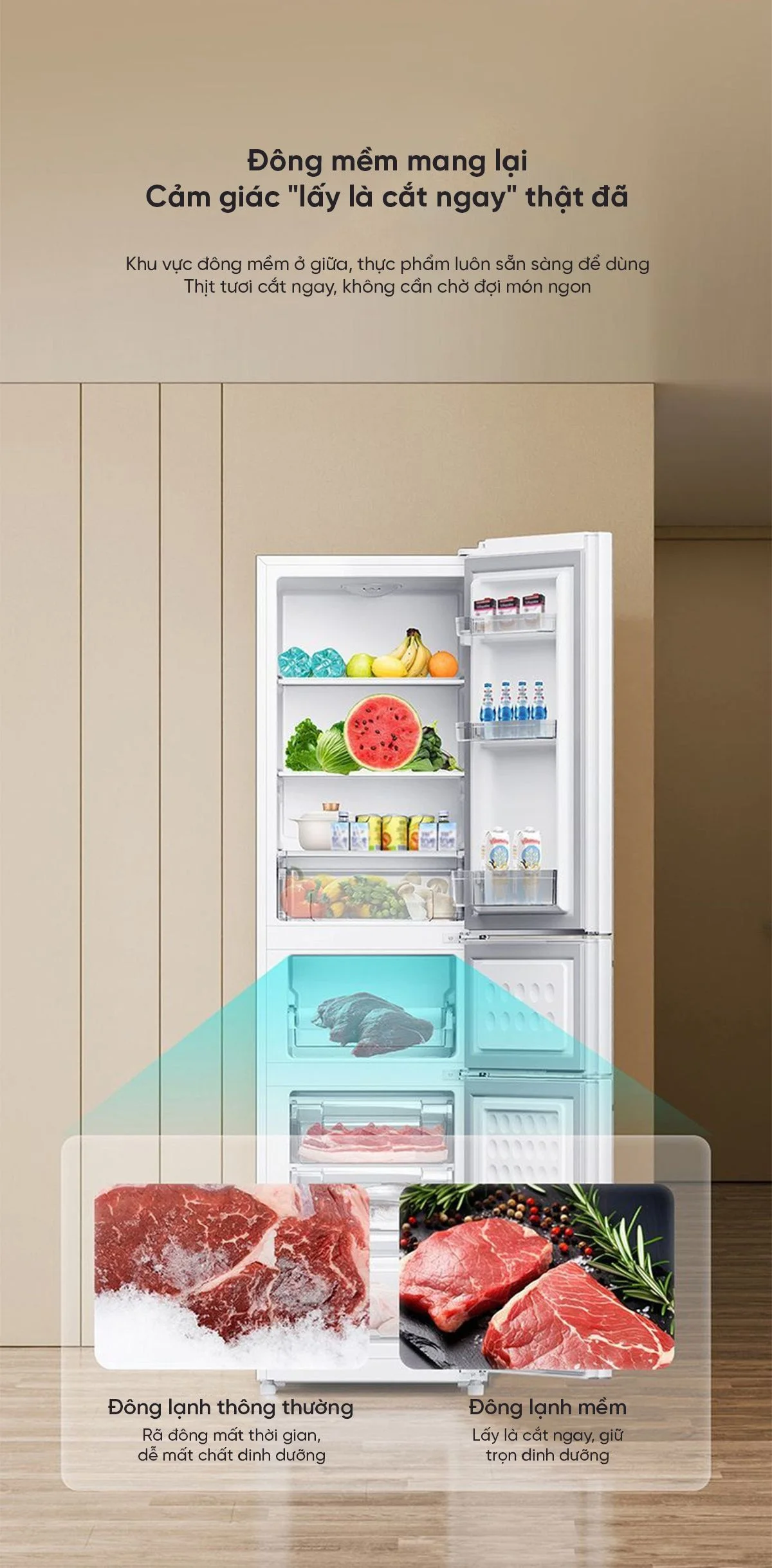 Khay cửa tủ lạnh Xiaomi 205L