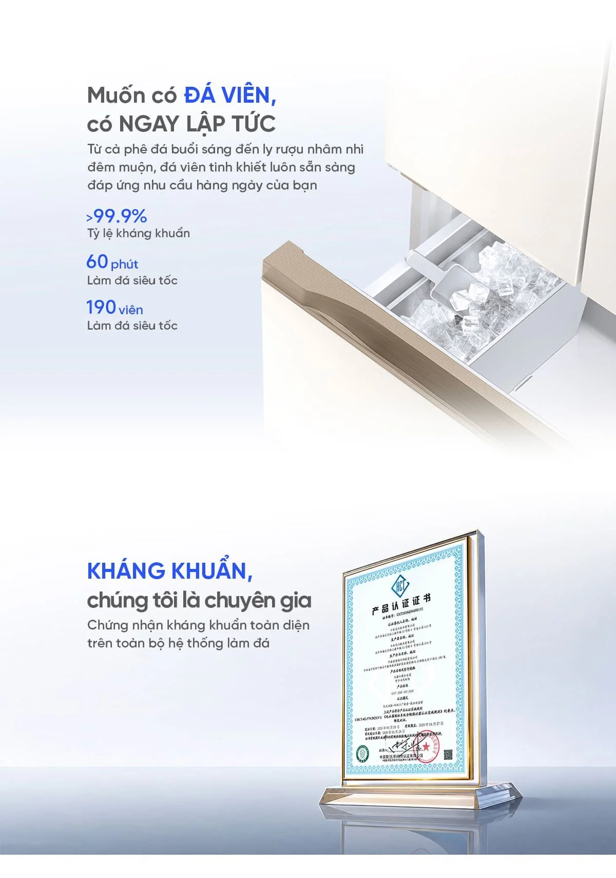 Ngăn mát t? l?nh 400L