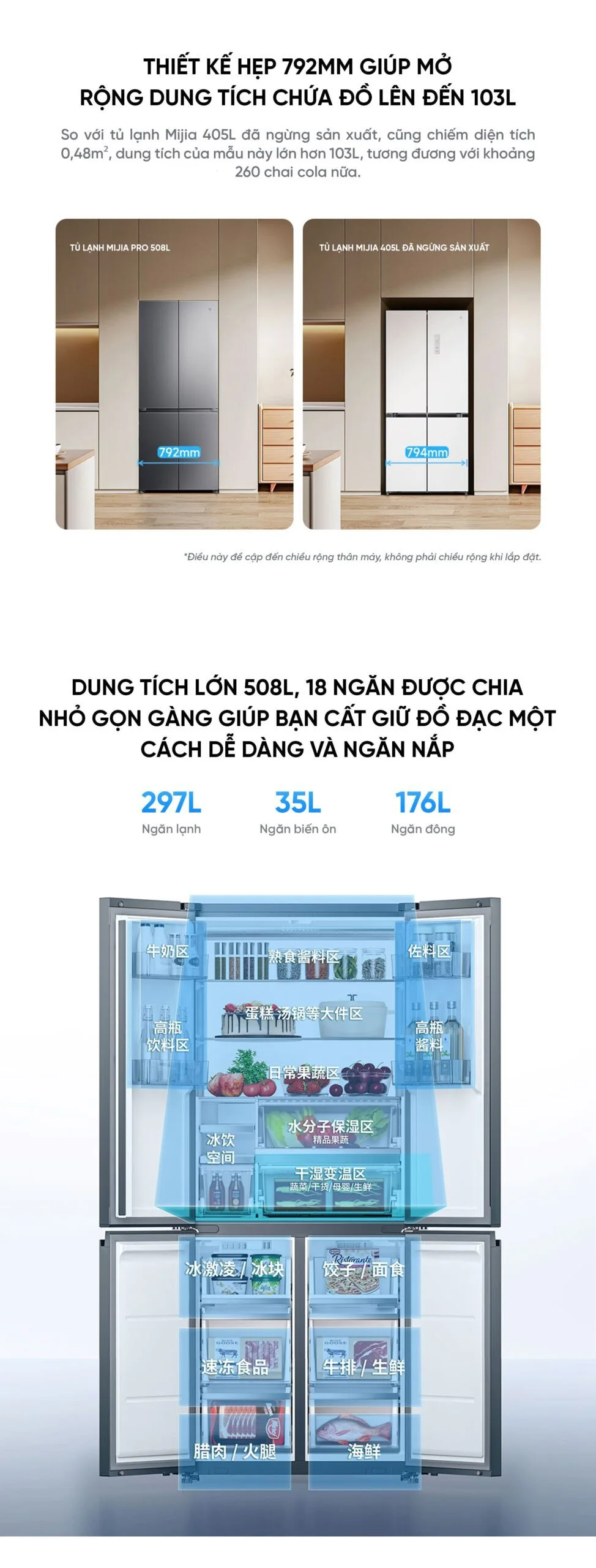 Xiaomi Mijia 508L Pro refrigerator image 14