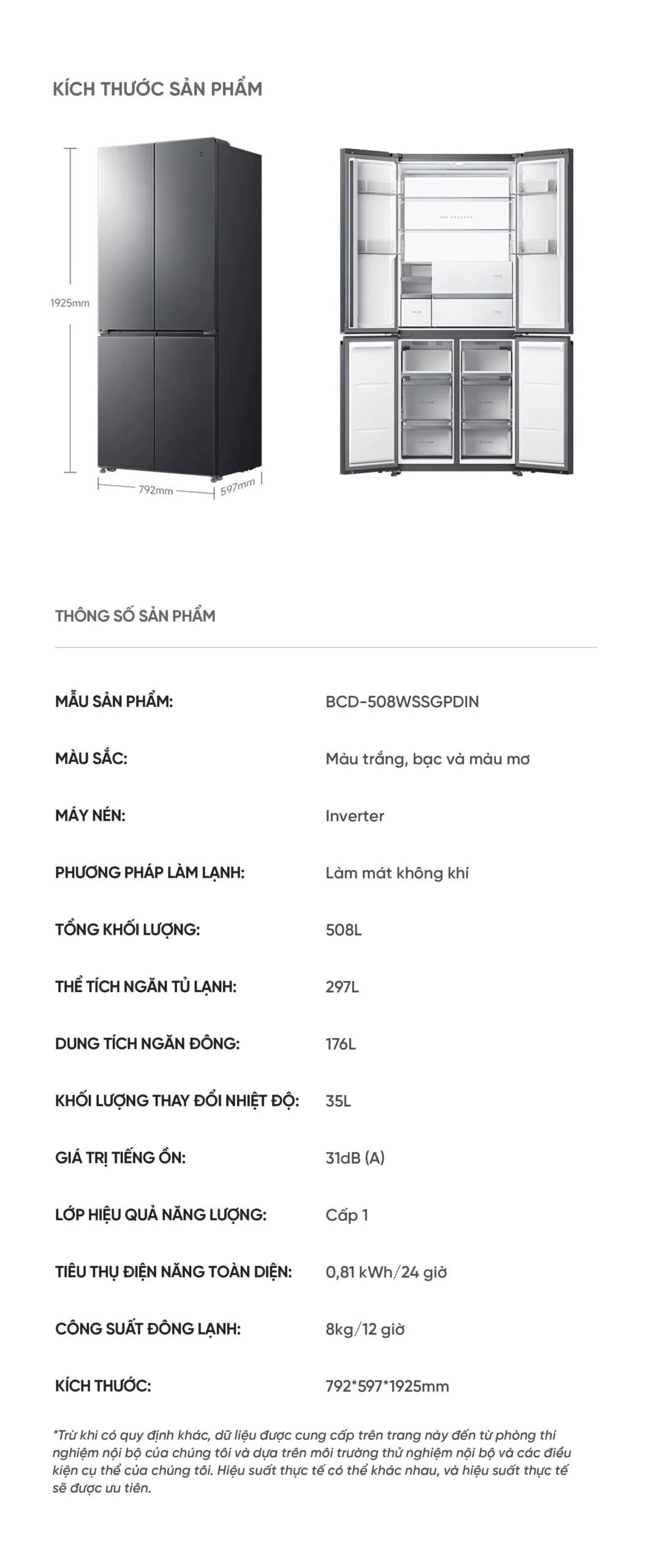 Xiaomi Mijia 508L Pro refrigerator image 21