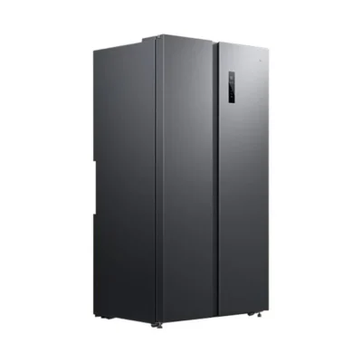 Mặt trước tủ lạnh Xiaomi Mijia 636L đen vân đá