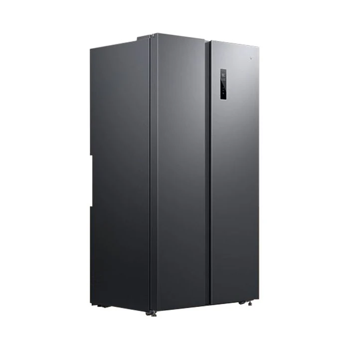 Mặt trước tủ lạnh Xiaomi Mijia 636L đen vân đá