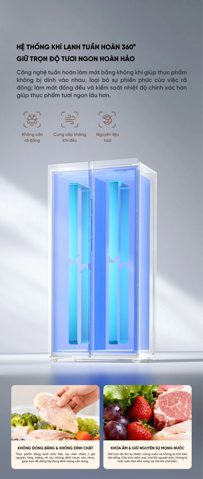 Tủ lạnh Xiaomi Mijia Side By Side 636L 2026 đen vân đá Tủ lạnh Xiaomi Mijia Side By Side 636L 2026 đen vân đá